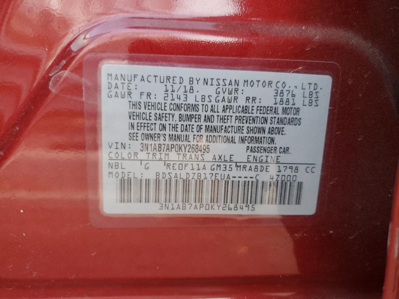 2019 Nissan Sentra - Image 12