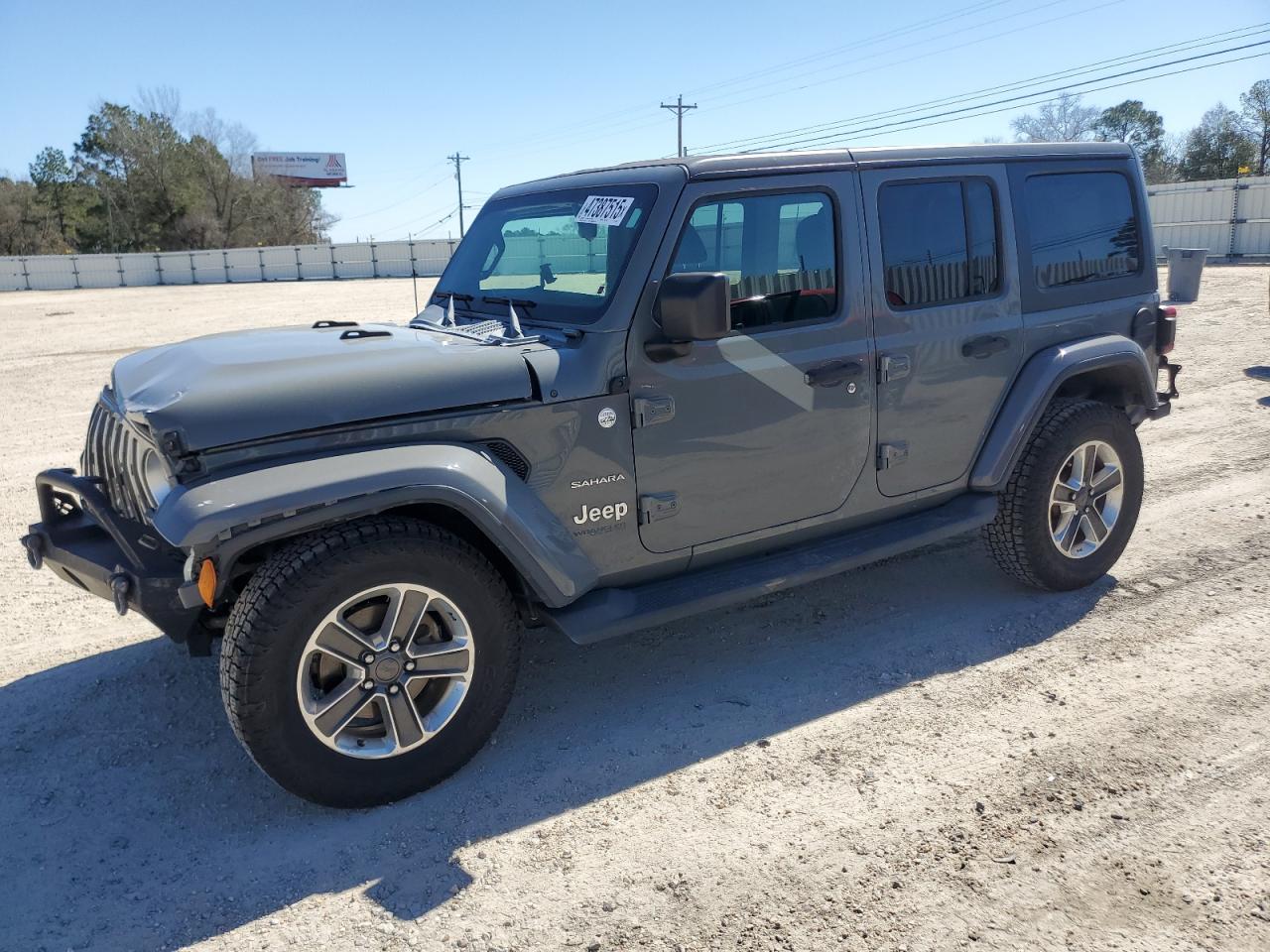 2019 Jeep Wrangler Unlimited Sahara zu verkaufen in Newton, AL - Front End