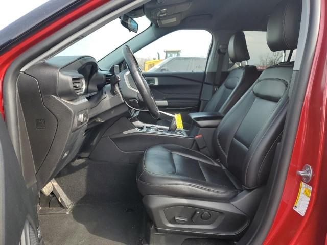  FORD EXPLORER 2021 Czerwony
