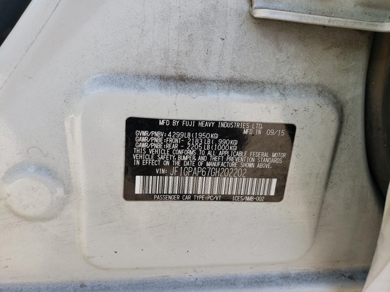 2016 Subaru Impreza - Image 15