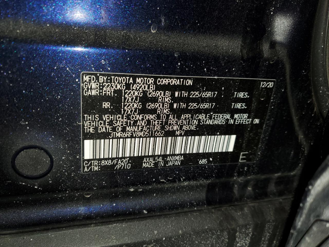 2021 Toyota RAV 4 - Image 12