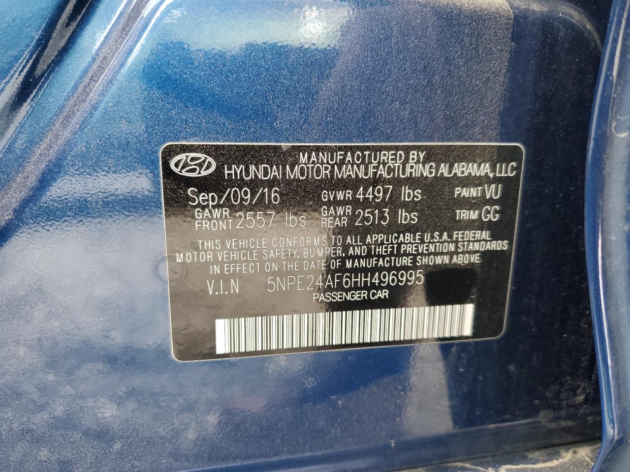 2017 Hyundai Sonata - Image 13