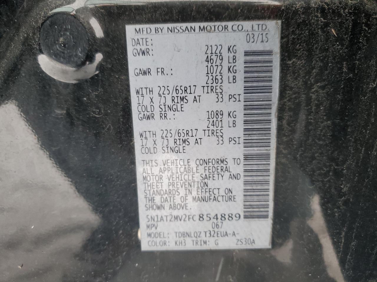 2015 Nissan Rogue - Image 13