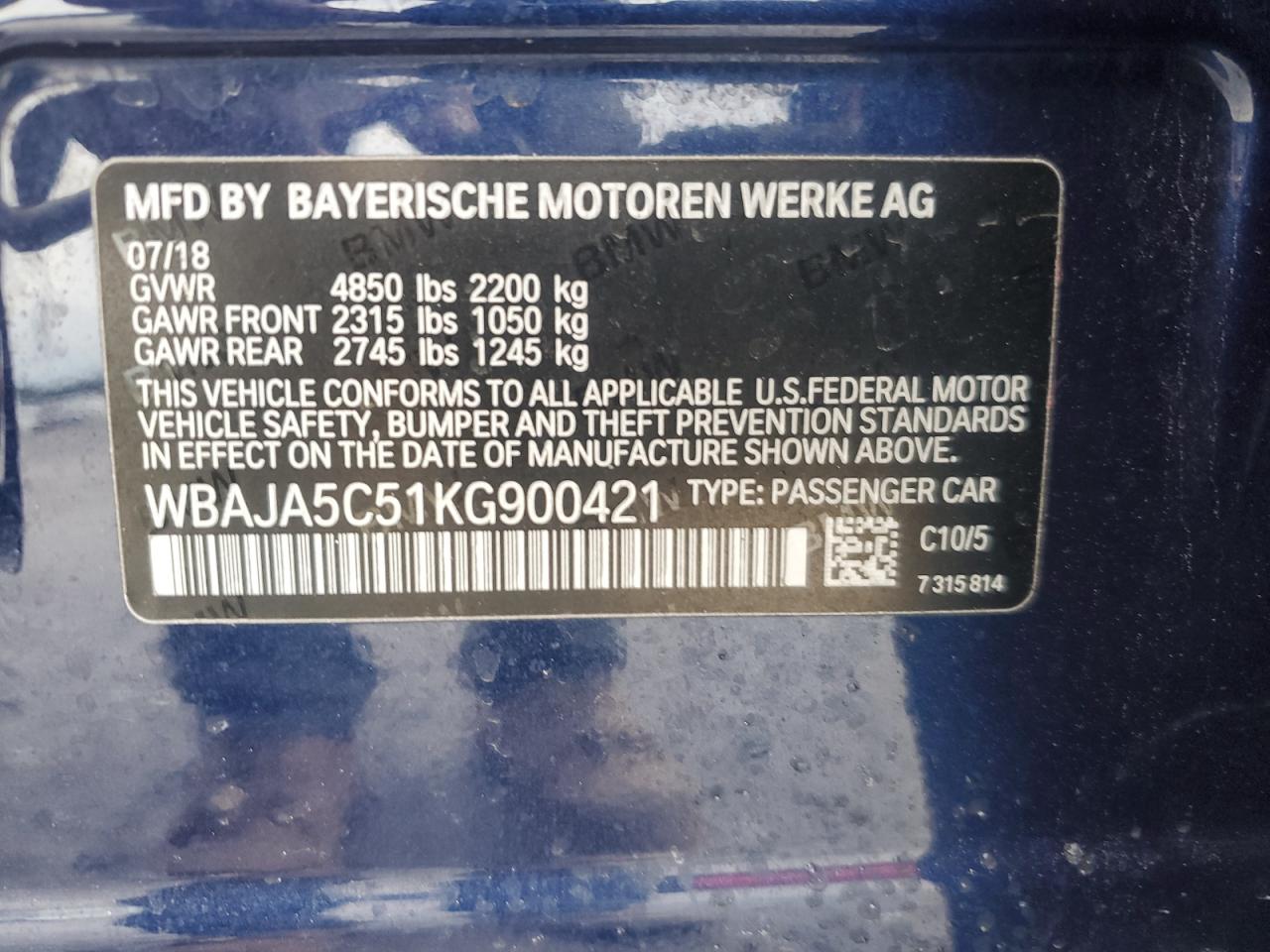 2019 BMW 5er - Image 13