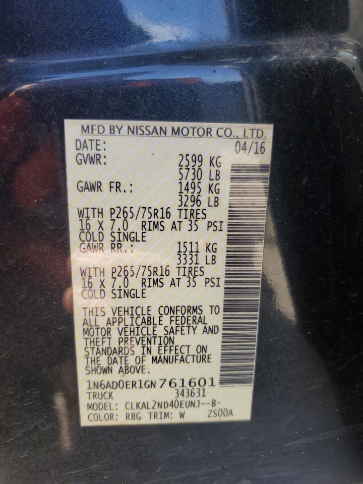 2016 Nissan Navara (Frontier) - Image 15