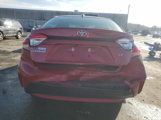  TOYOTA COROLLA 2021 Czerwony