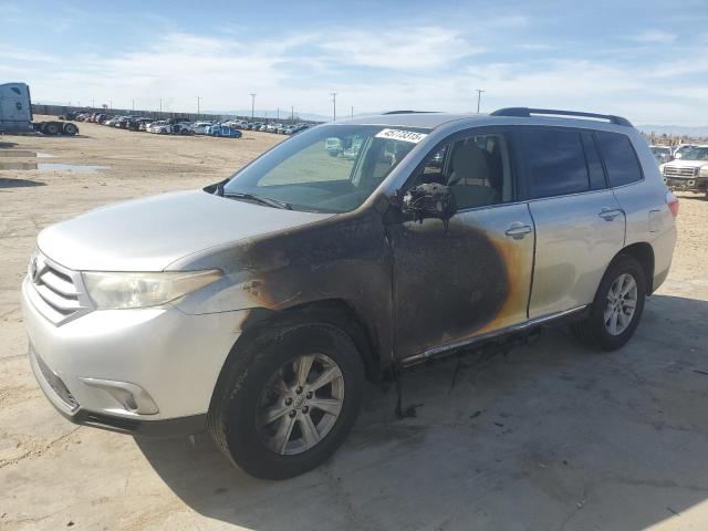 2013 Toyota Highlander Base en Venta en Sun Valley, CA - Burn