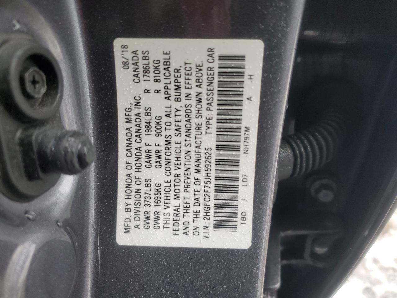 2018 Honda Civic - Image 14