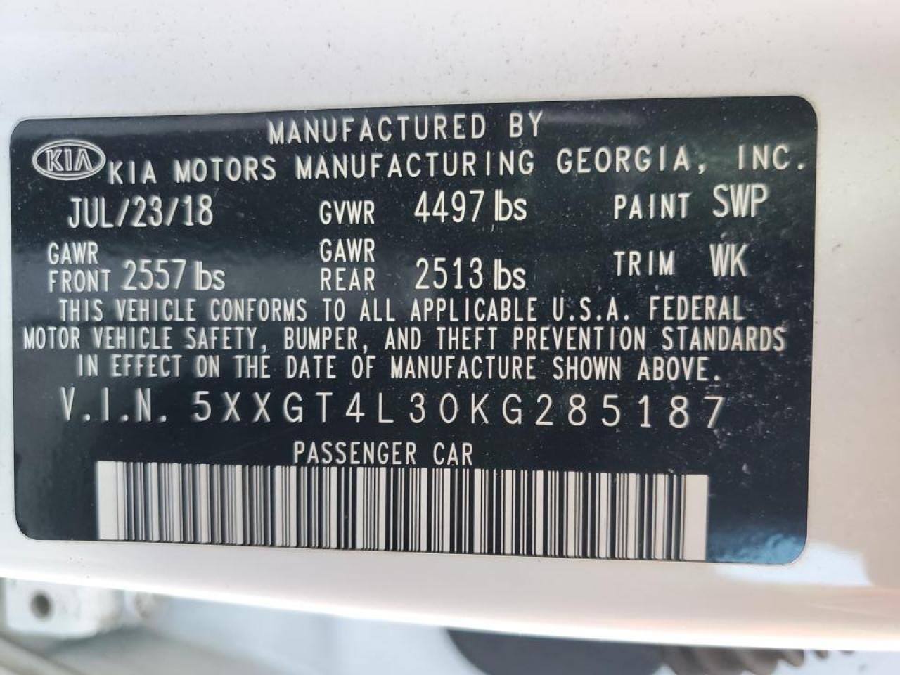 2019 Kia Optima - Image 13