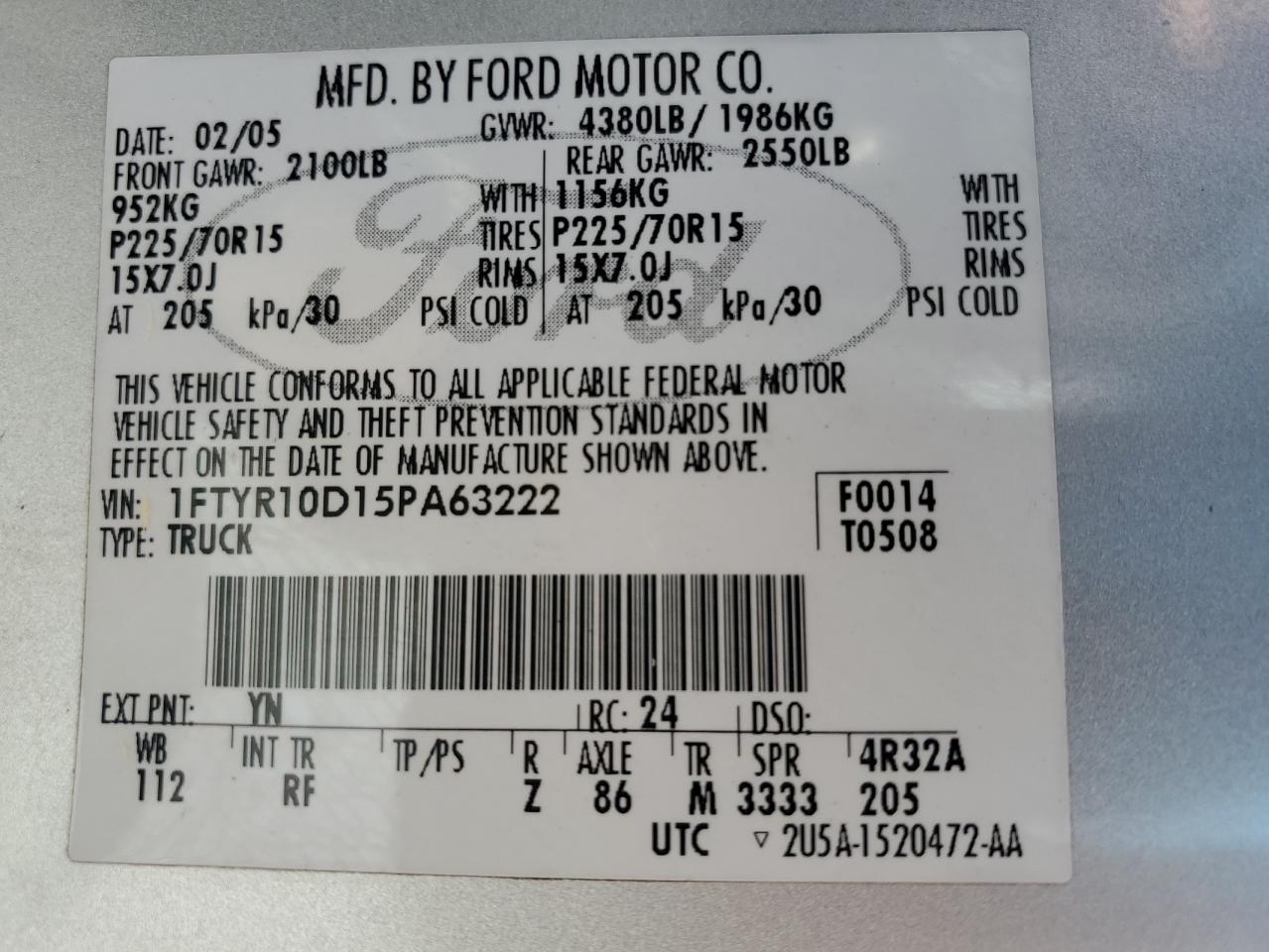 2005 Ford Ranger - Image 13