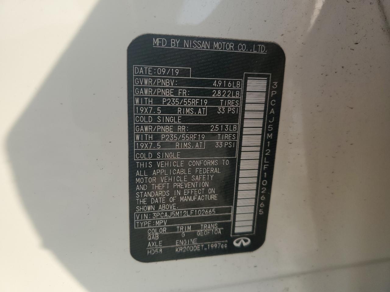 2020 Infiniti QX50 - Image 13