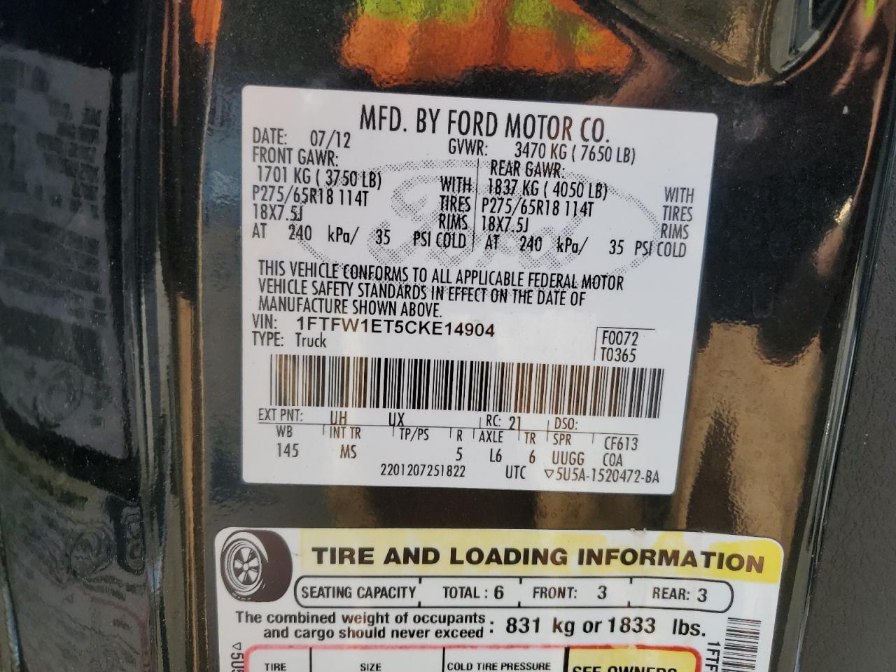 2012 Ford F-150 - Image 14