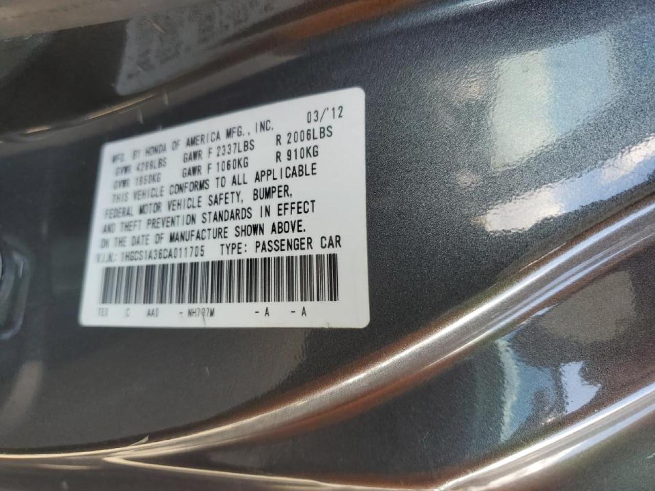 2012 Honda Accord - Image 13