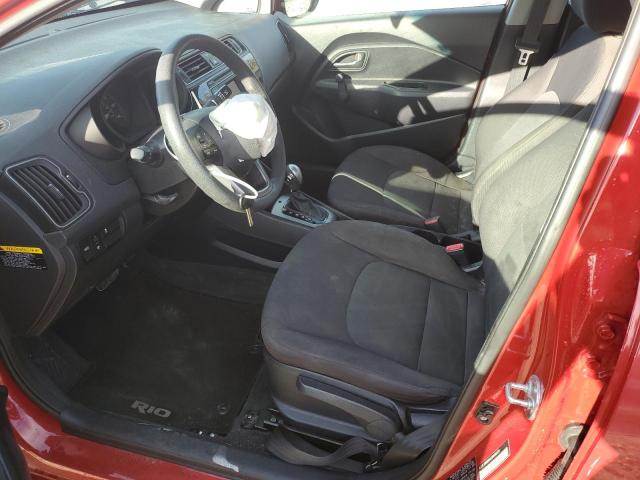  KIA RIO 2017 Czerwony