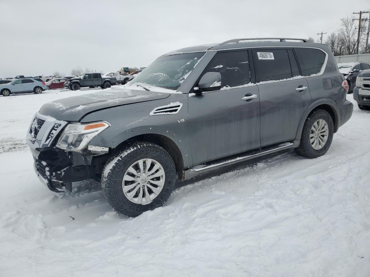 2017 Nissan Armada Sv for Sale in Wayland, MI - Front End