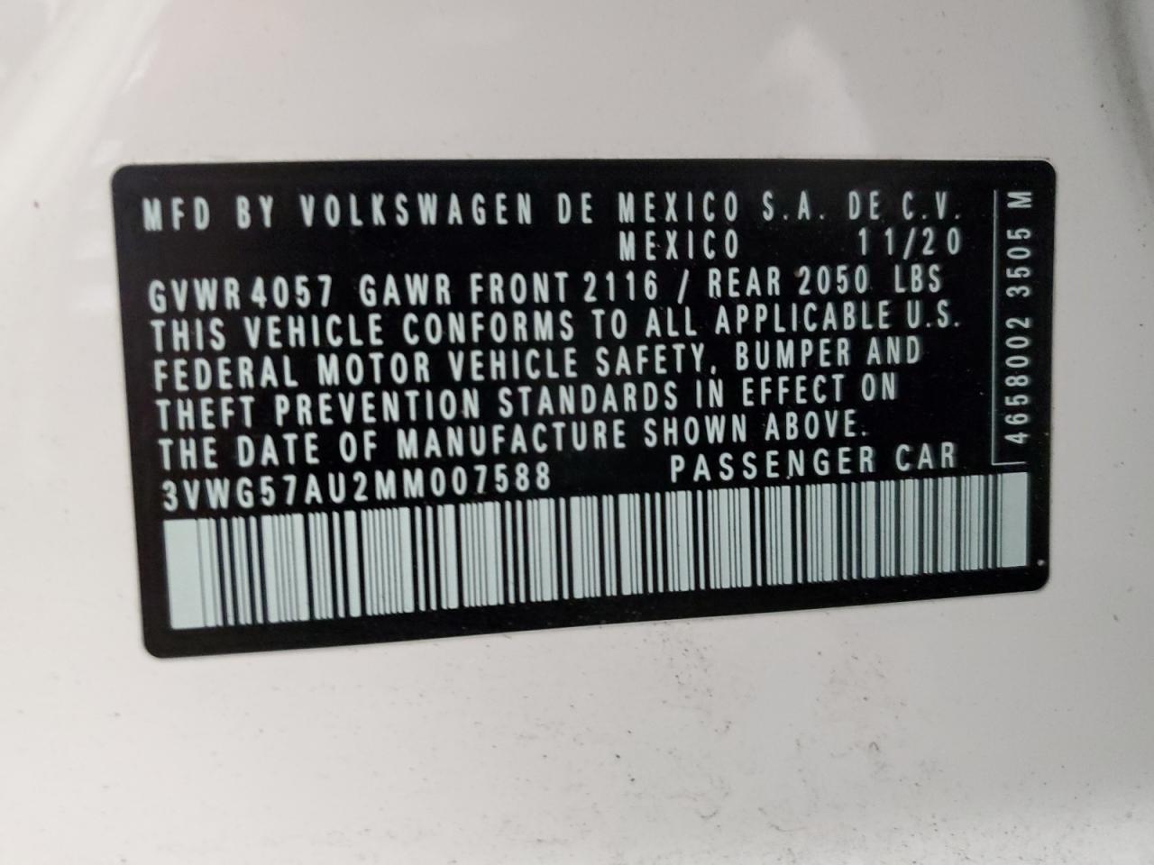2021 Volkswagen Golf - Image 12