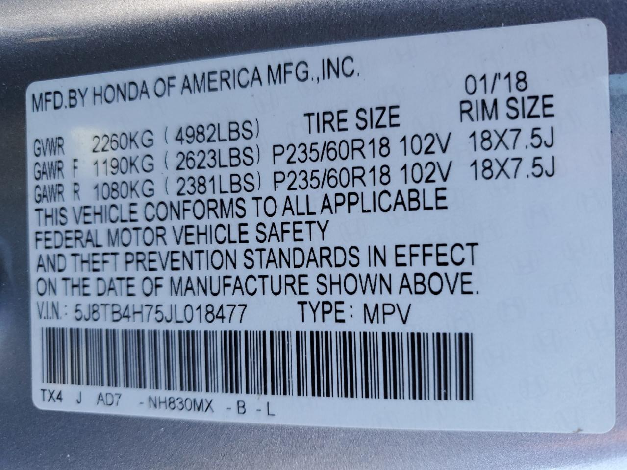 2018 Acura RDX - Image 13