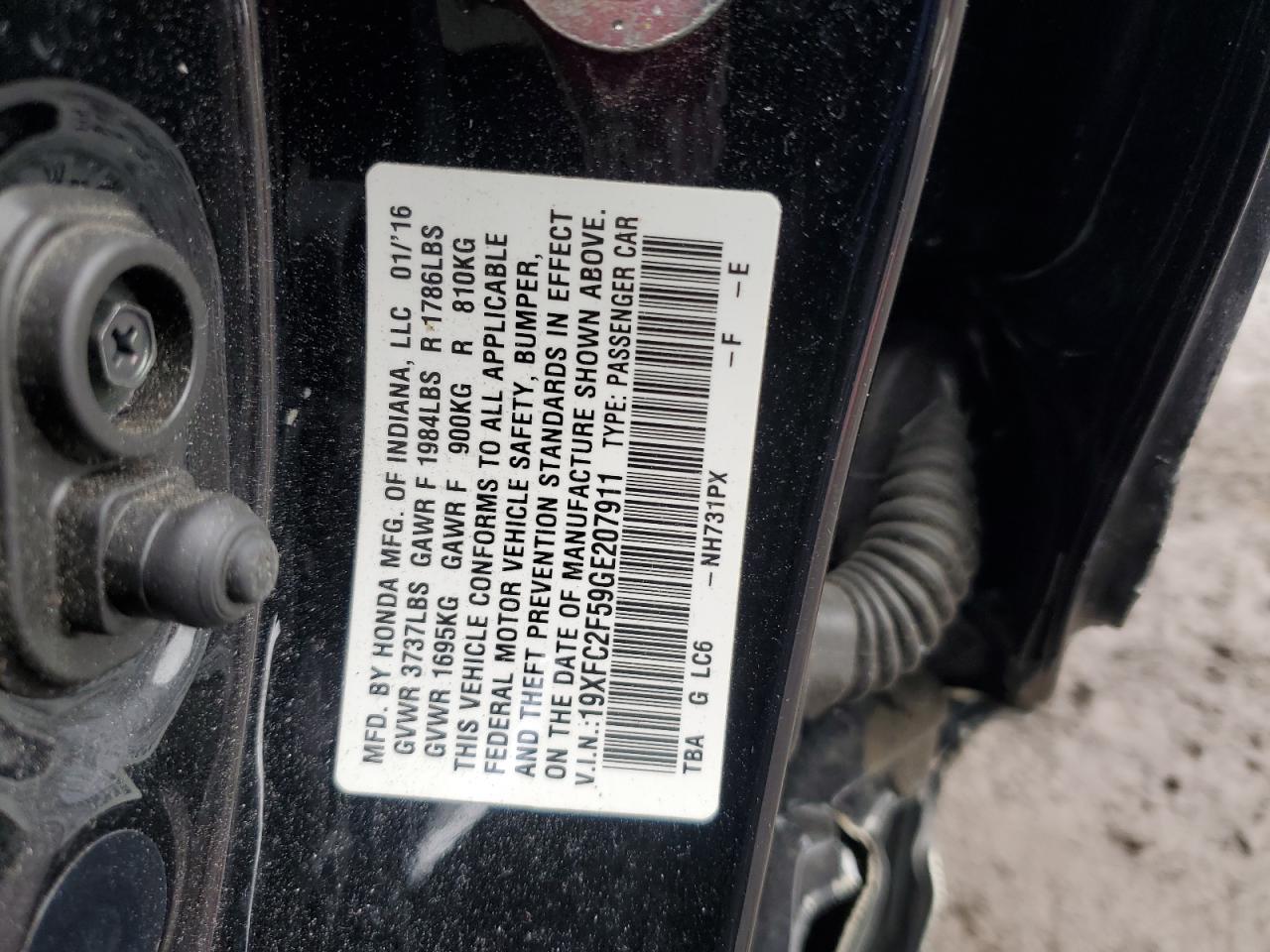 2016 Honda Civic - Image 14