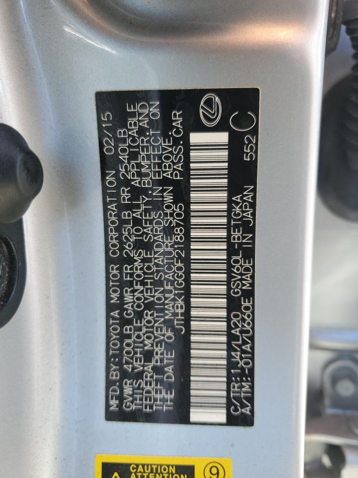 2015 Lexus ES - Image 12