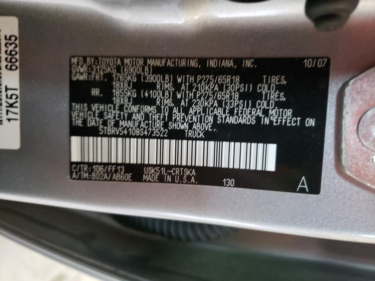 2008 Toyota Tundra - Image 12
