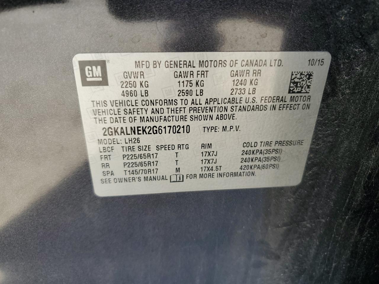 2016 GMC Terrain - Image 13