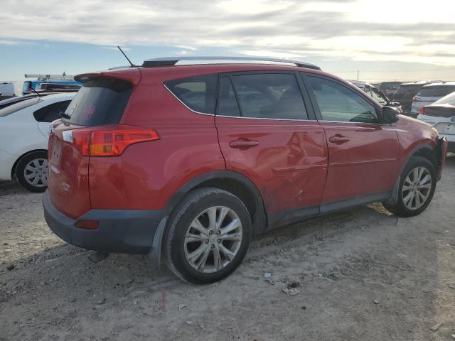  TOYOTA RAV4 2015 Красный