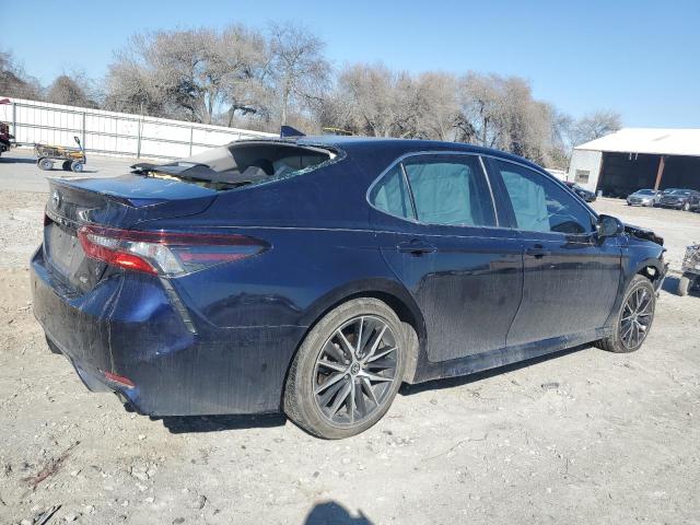  TOYOTA CAMRY 2021 Blue