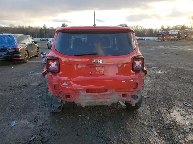  JEEP RENEGADE 2017 Czerwony