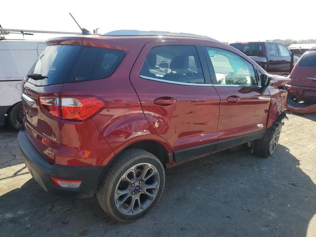  FORD ECOSPORT 2019 Czerwony