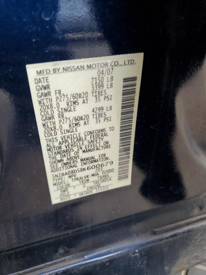 2008 Nissan Armada - Image 13