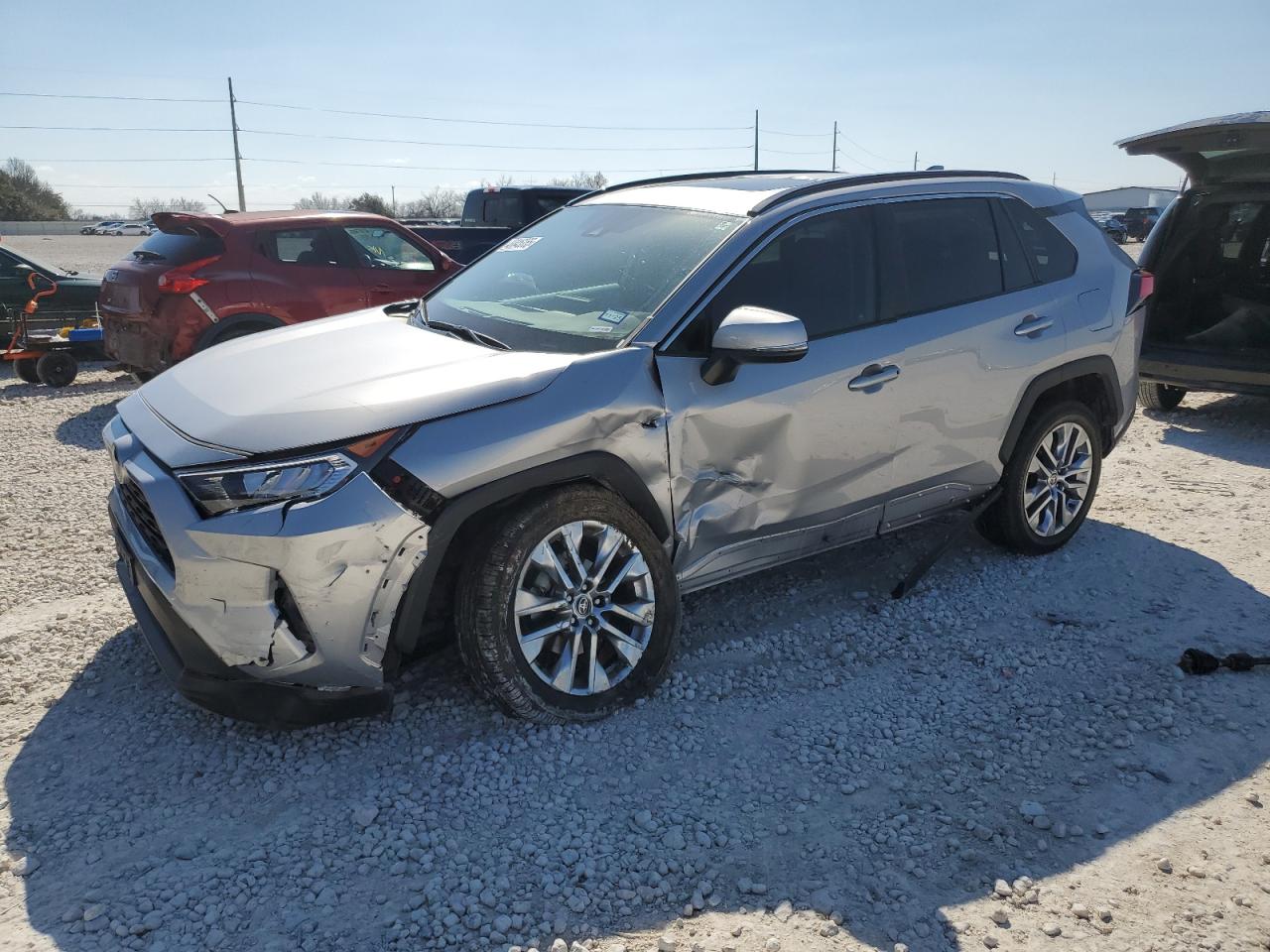 2021 Toyota Rav4 Xle Premium იყიდება Temple-ში, TX - Side