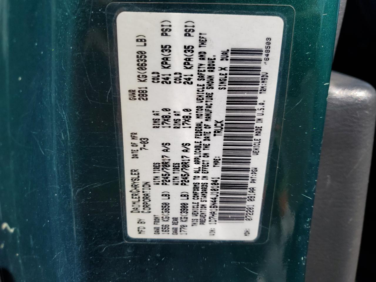 2004 Dodge RAM - Image 12