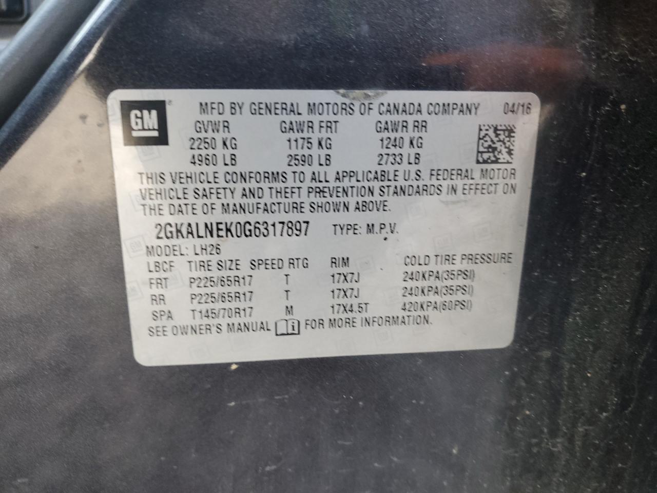 2016 GMC Terrain - Image 13
