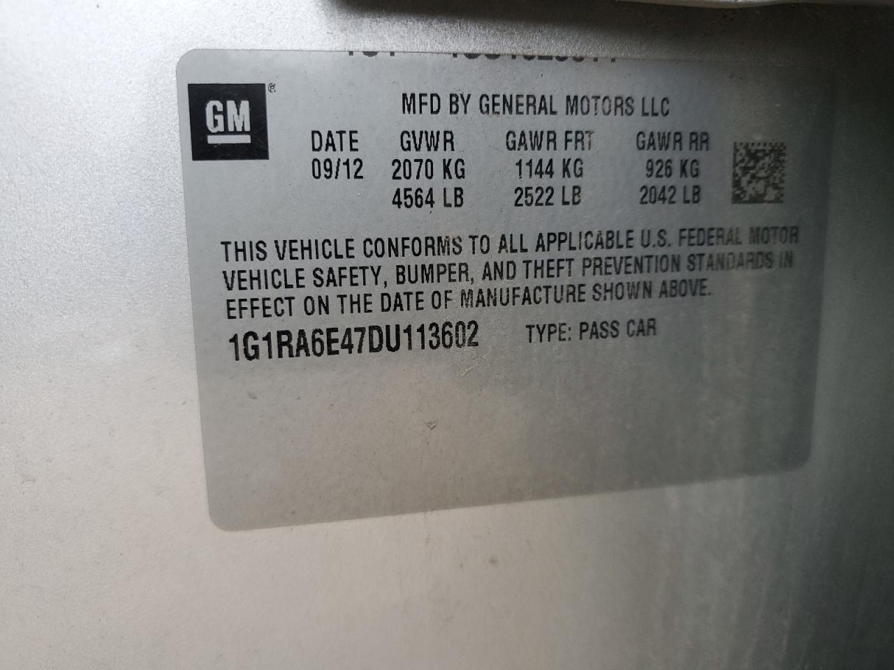 2013 Chevrolet Volt - Image 12