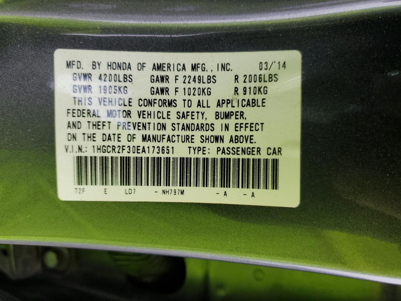 2014 Honda Accord - Image 14
