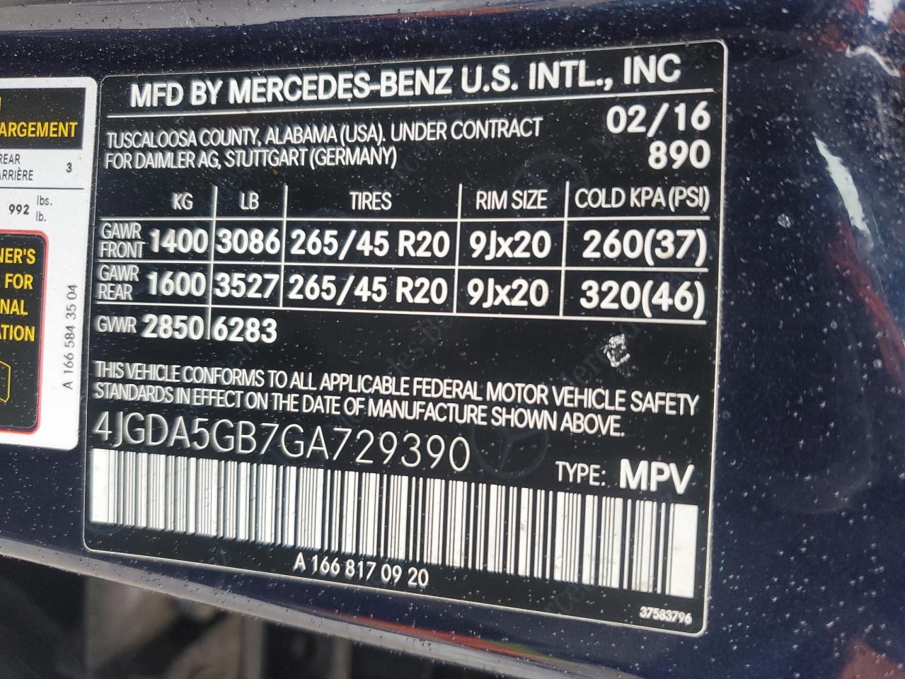 2016 Mercedes-Benz GLE - Image 14
