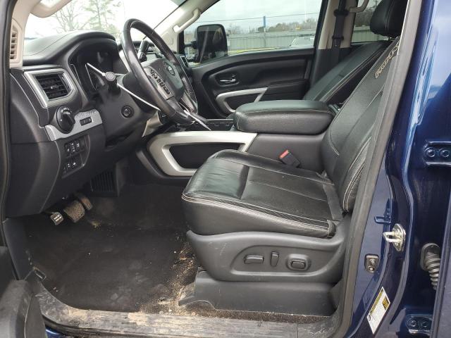  NISSAN TITAN 2018 Синий