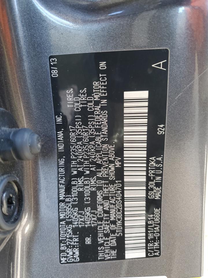 2013 Toyota Sienna - Image 13