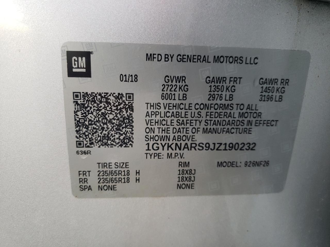 2018 Cadillac XT5 - Image 13