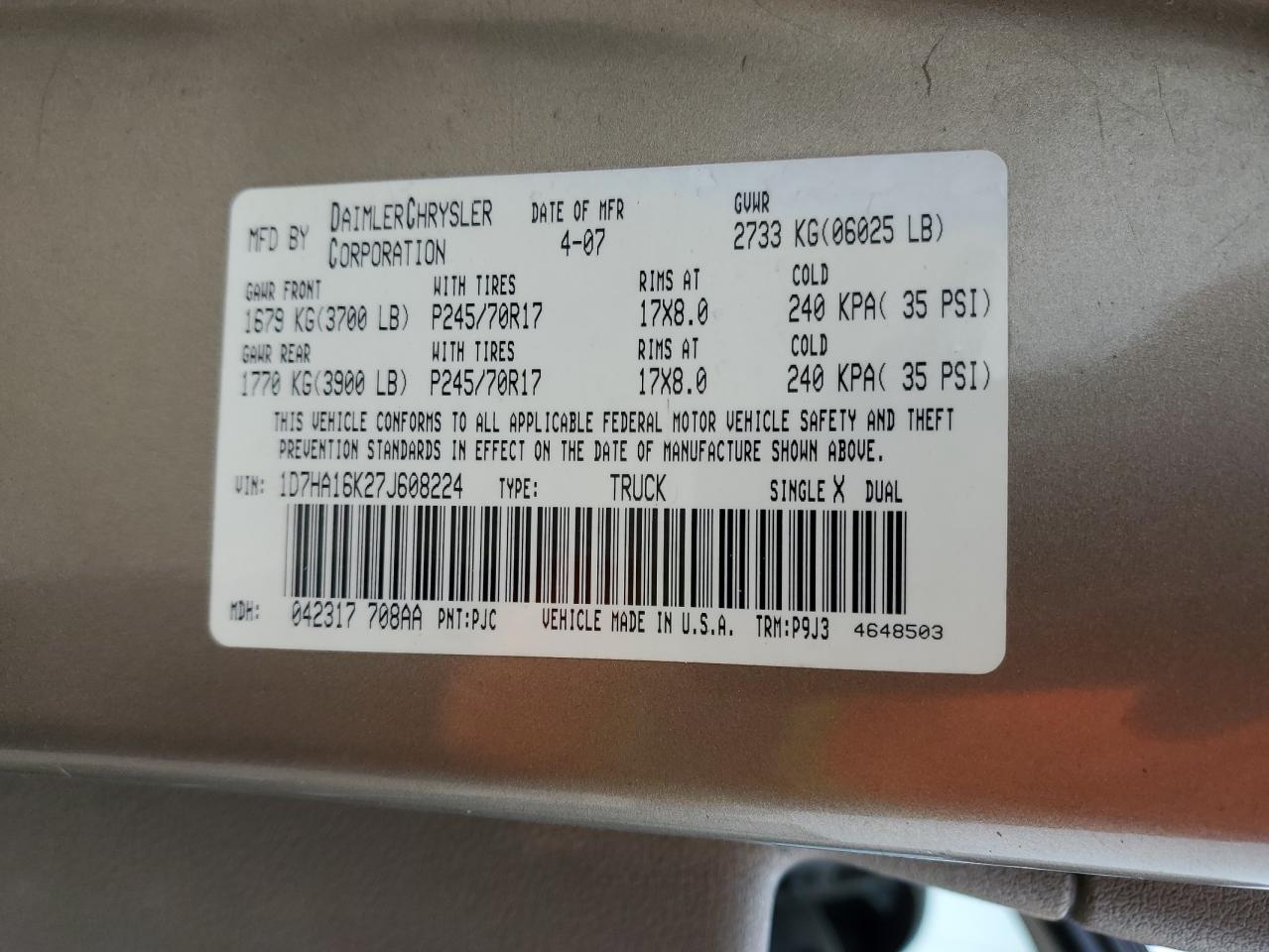 2007 Dodge RAM - Image 12