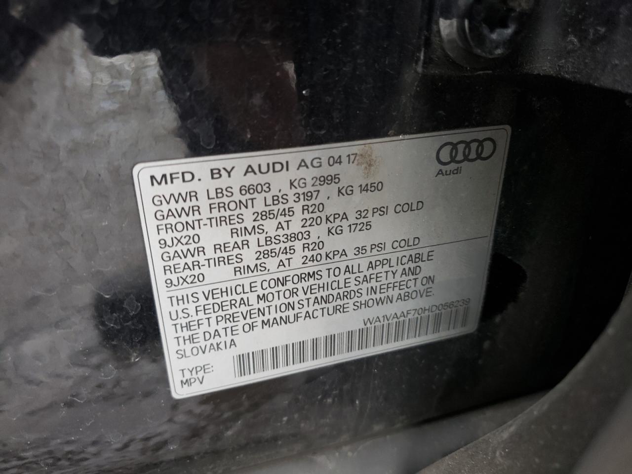 2017 Audi Q7 - Image 12