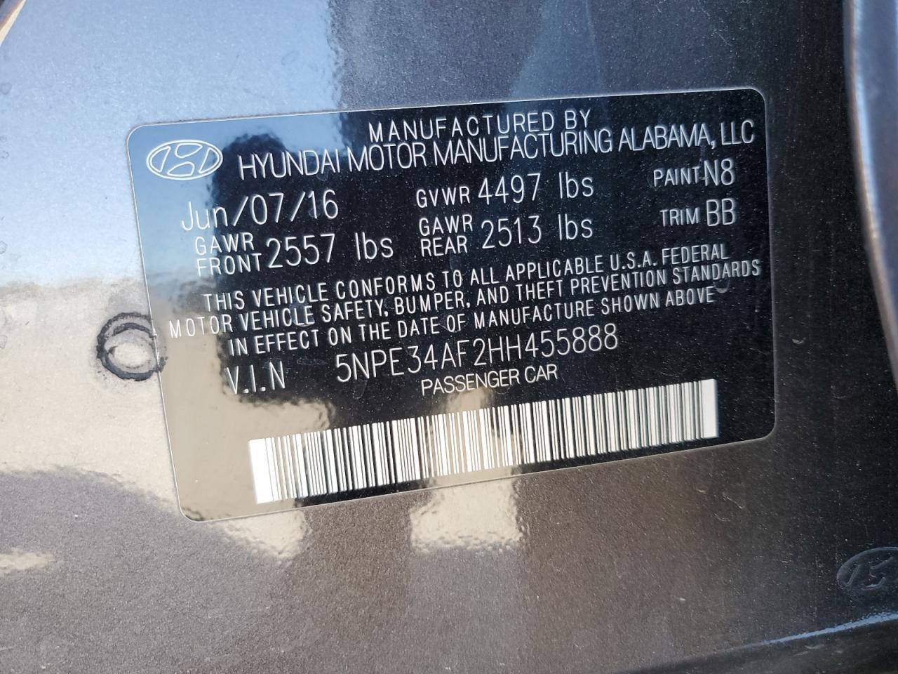 2017 Hyundai Sonata - Image 13