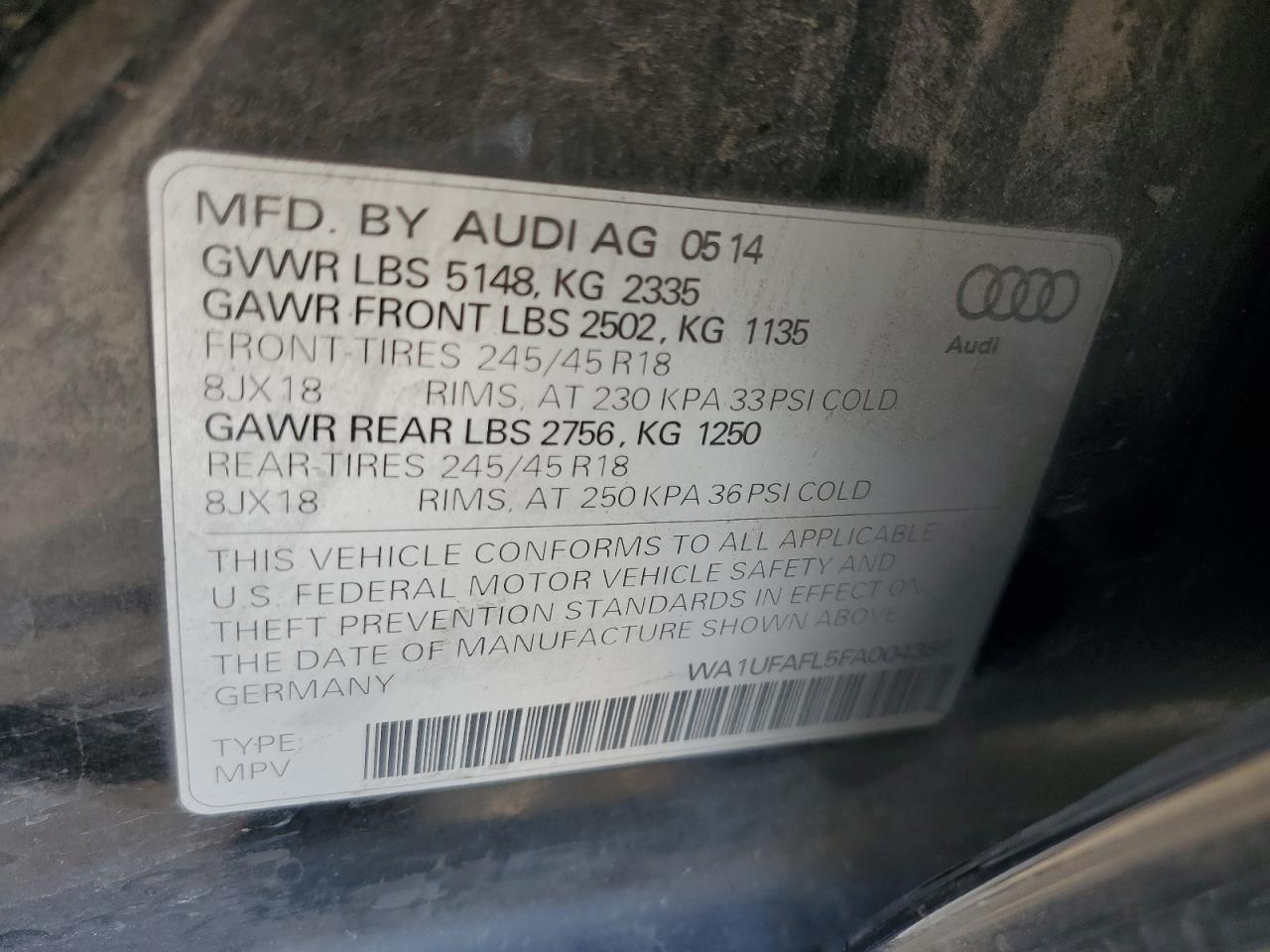 2015 Audi A4 - Image 13