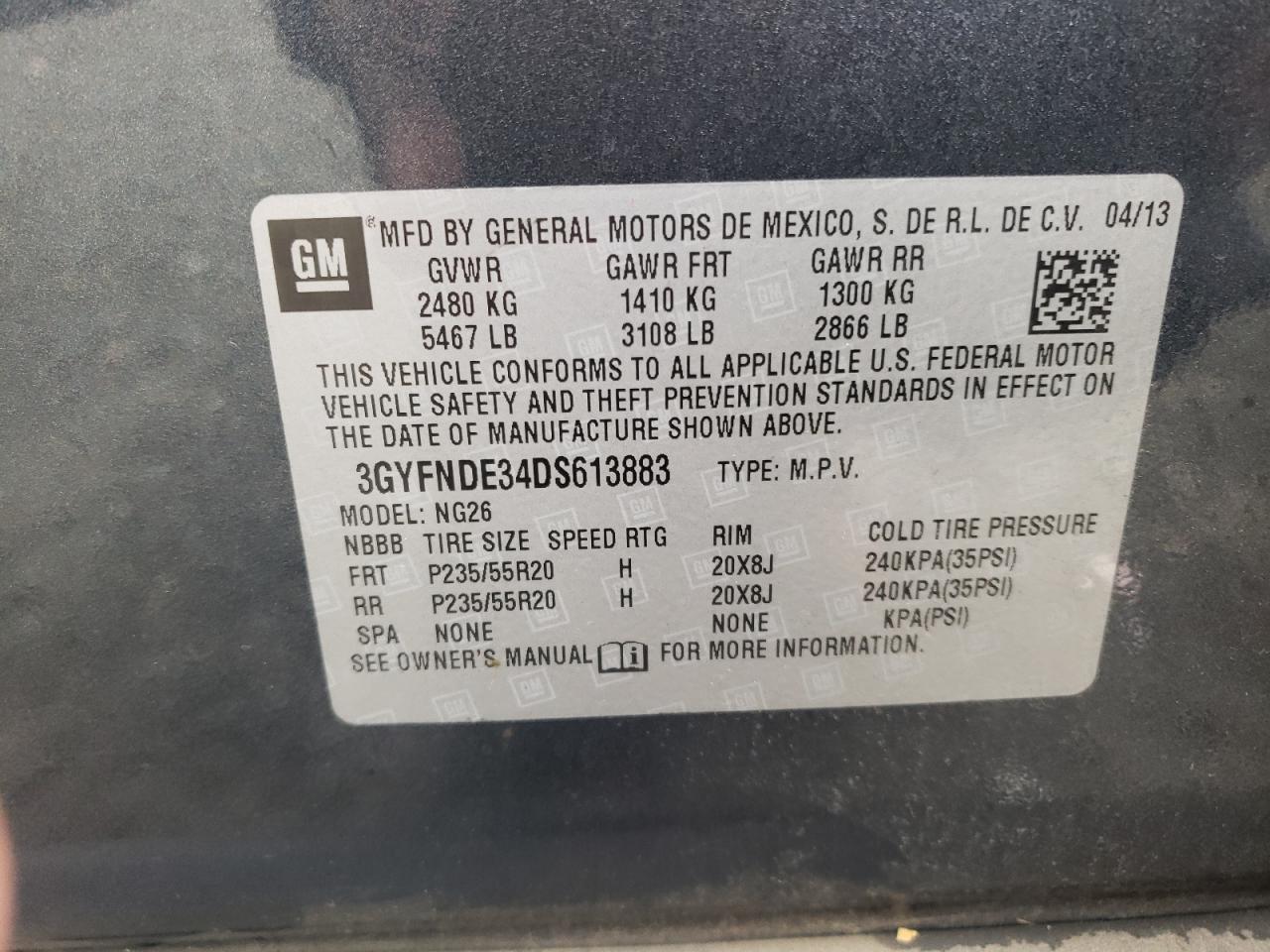 2013 Cadillac SRX - Image 14