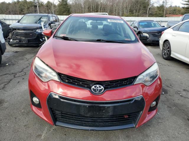 TOYOTA COROLLA 2015 Red
