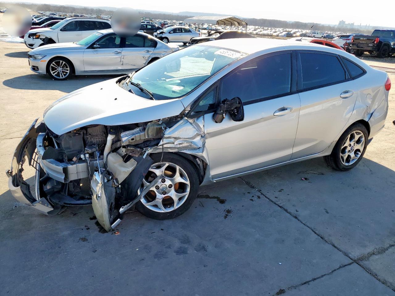 2012 Ford Fiesta Sel de vânzare în Grand Prairie, TX - Front End