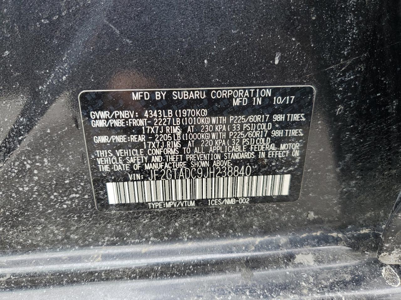 2018 Subaru XV - Image 15