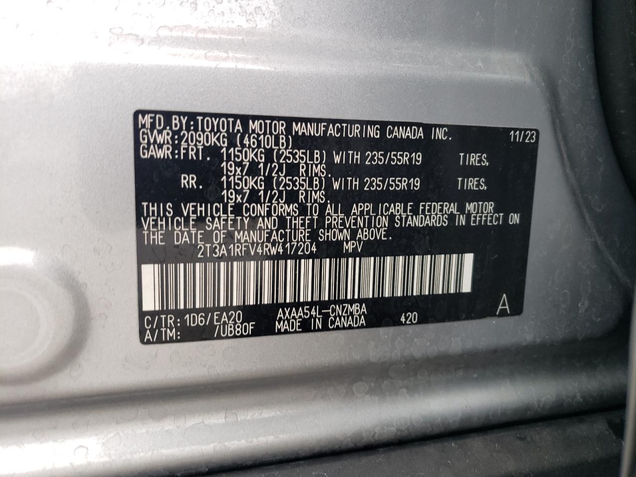 2024 Toyota RAV 4 - Image 13