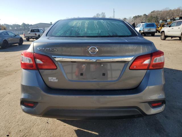  NISSAN SENTRA 2018 Сірий