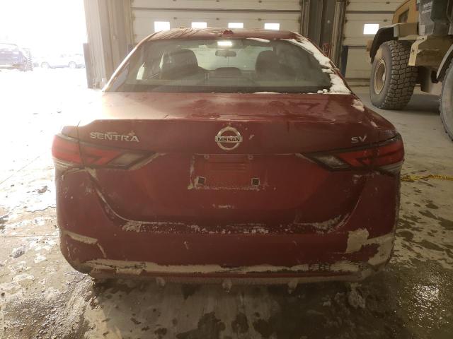  NISSAN SENTRA 2022 Красный